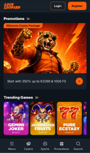 luckleopard 1 cas screen justuk